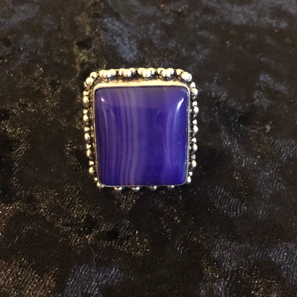 New!! Botswana Sterling Silver Ring - image 1